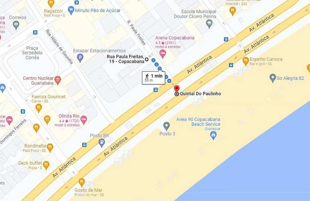 PF12 - Studio a 1 minuto da praia de Copacabana-1
